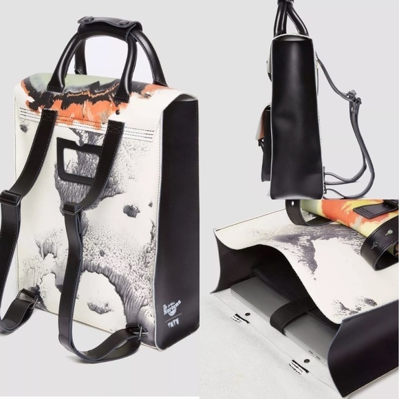 DR MARTINS TATE MUSEUM LEATHER BACKPACK - Picture 4 of 14